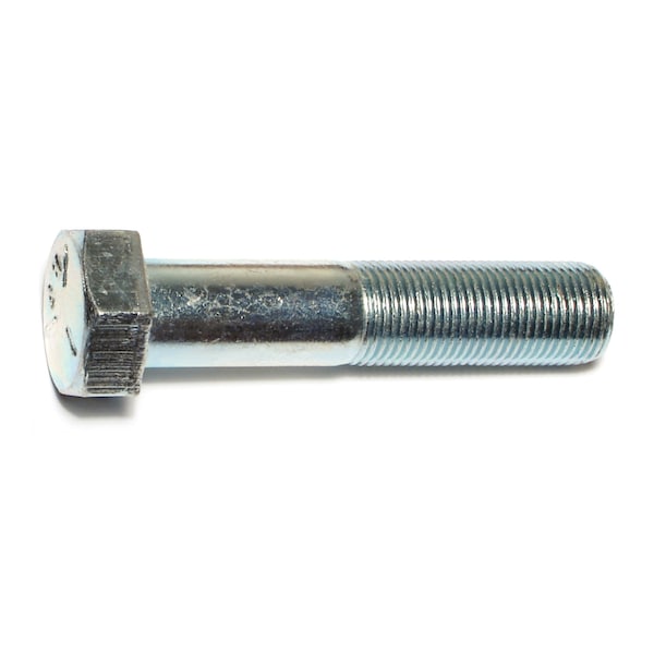 Midwest Fastener Grade 5, 3/8"-16 Hex Head Cap Screw, Zinc Plated Steel, 3-1/2 in L, 3 PK 71185 - main